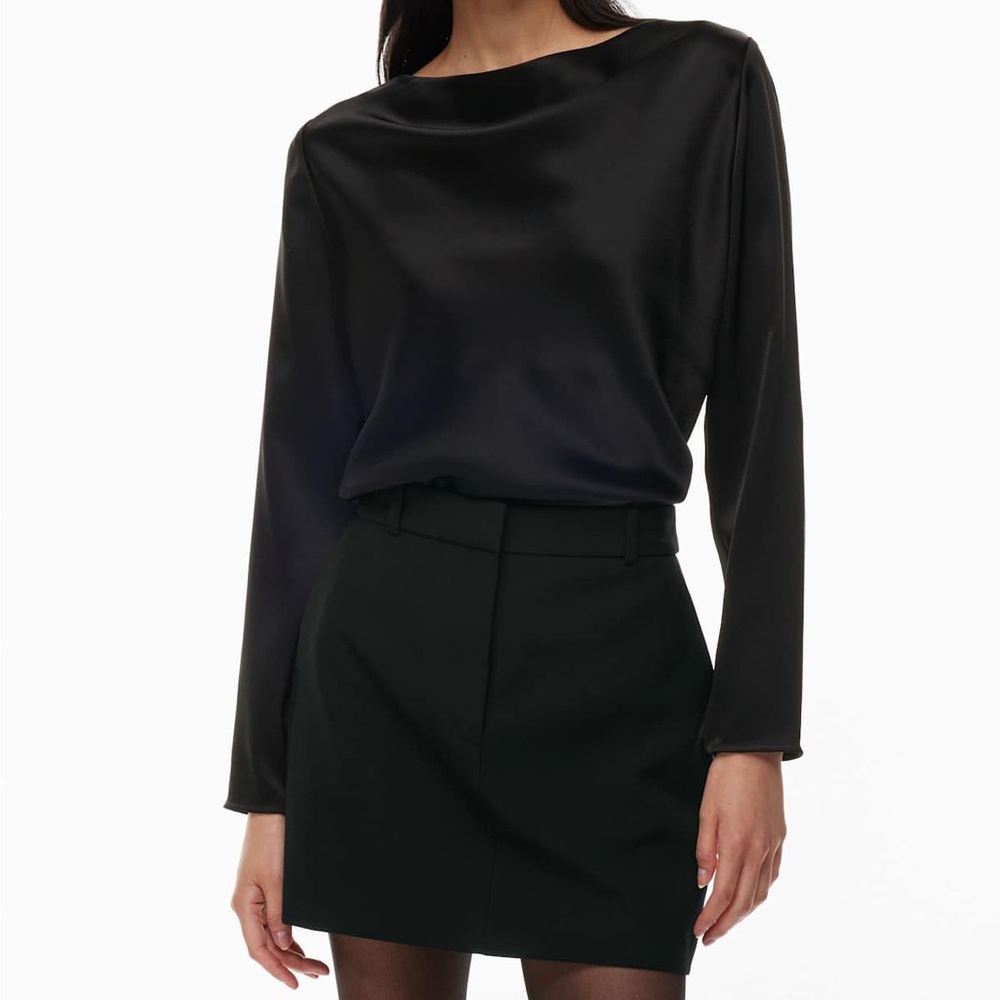 Transcend Satin Blouse